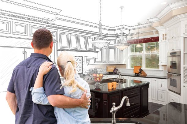 Professional Cabinet Refacing technician working in Dublin, TX